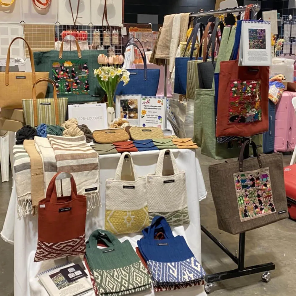 Keep Loudder at Public Garden booth